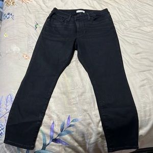 Good American Good Petite Skinny Black Jeans Size 10/30